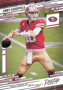 #147 Jimmy Garoppolo - San Francisco 49ers - 2021 Panini Prestige Football