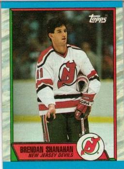 #147 Brendan Shanahan - New Jersey Devils - 1989-90 Topps Hockey