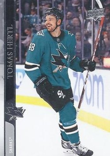 #147 Tomas Hertl - San Jose Sharks - 2020-21 Upper Deck Hockey