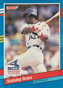 #147 Sammy Sosa - Chicago White Sox - 1991 Donruss Baseball