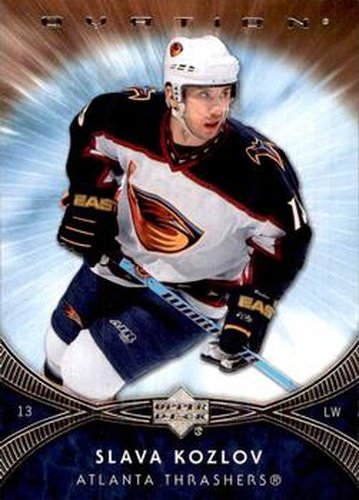 #147 Slava Kozlov - Slava Kozlov - 2007-08 Upper Deck Ovation Hockey