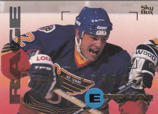 #147 Dale Hawerchuk - St. Louis Blues - 1995-96 SkyBox E-Motion Hockey