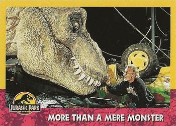 #147 More Than a Mere Monster - 1993 Topps Jurassic Park