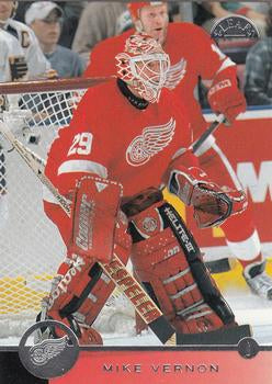 #147 Mike Vernon - Detroit Red Wings - 1996-97 Leaf Hockey