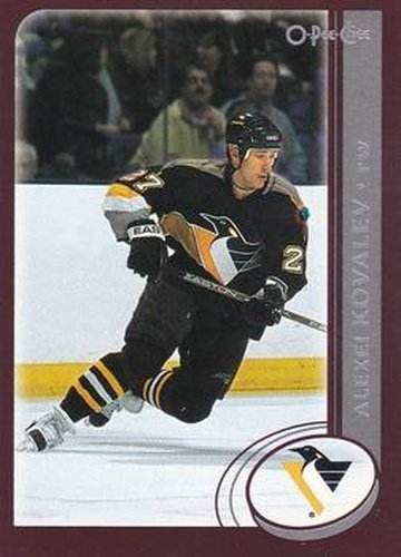 #147 Alexei Kovalev - Pittsburgh Penguins - 2002-03 O-Pee-Chee Hockey