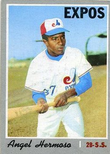 #147 Angel Hermoso - Montreal Expos - 1970 Topps Baseball