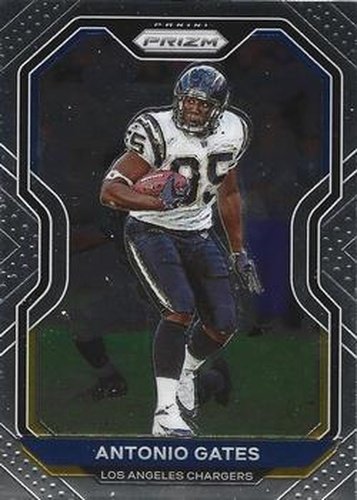 #147 Antonio Gates - Los Angeles Chargers - 2020 Panini Prizm Football