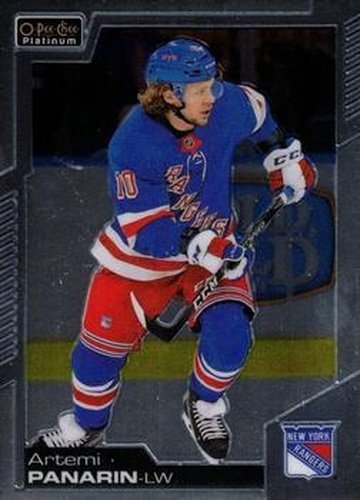 #147 Artemi Panarin - New York Rangers - 2020-21 O-Pee-Chee Platinum Hockey