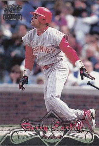 #147 Barry Larkin - Cincinnati Reds - 1998 Pacific Paramount Baseball
