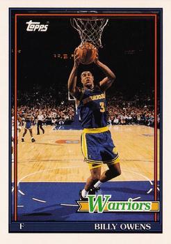 #147 Billy Owens - Golden State Warriors - 1992-93 Topps Archives Basketball