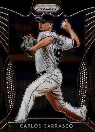 #147 Carlos Carrasco - Cleveland Indians - 2019 Panini Prizm Baseball