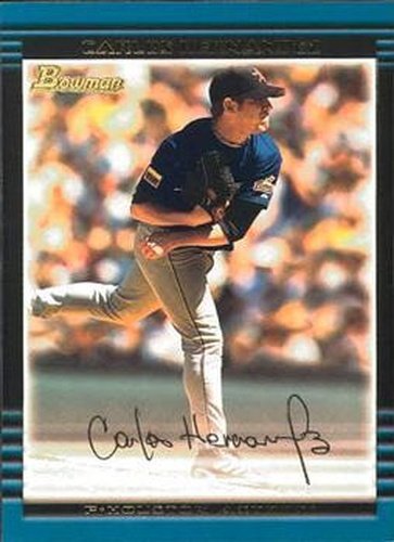 #147 Carlos Hernandez - Houston Astros - 2002 Bowman Baseball
