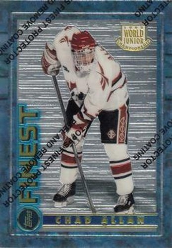 #147 Chad Allan - Canada - 1994-95 Finest Hockey