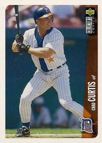 #147 Chad Curtis - Detroit Tigers - 1996 Collector's Choice Baseball