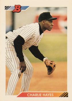 #147 Charlie Hayes - New York Yankees - 1992 Bowman Baseball