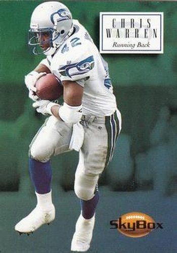 #147 Chris Warren - Seattle Seahawks - 1994 SkyBox Premium Football