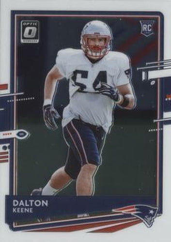 #147 Dalton Keene - New England Patriots - 2020 Donruss Optic Football