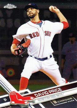 #147 David Price - Boston Red Sox - 2017 Topps Chrome Baseball