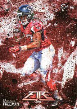 #147 Devonta Freeman - Atlanta Falcons - 2014 Topps Fire Football