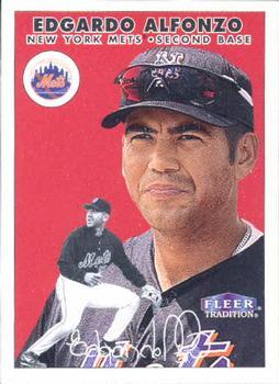 #147 Edgardo Alfonzo - New York Mets - 2000 Fleer Tradition Baseball