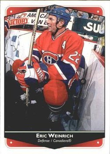 #147 Eric Weinrich - Montreal Canadiens - 1999-00 Upper Deck Victory Hockey