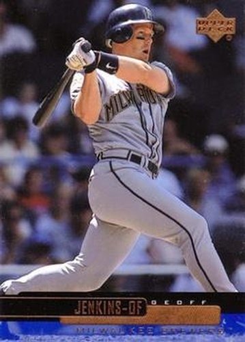 #147 Geoff Jenkins - Milwaukee Brewers - 2000 Upper Deck Baseball