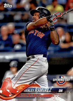 #147 Hanley Ramirez - Boston Red Sox - 2018 Topps Opening Day Baseball