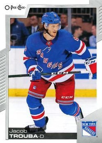 #147 Jacob Trouba - New York Rangers - 2020-21 O-Pee-Chee Hockey