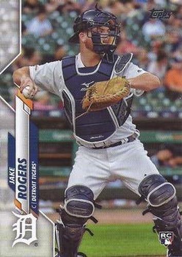 #147 Jake Rogers - Detroit Tigers - 2020 Topps Baseball