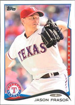 #147 Jason Frasor - Texas Rangers - 2014 Topps Baseball