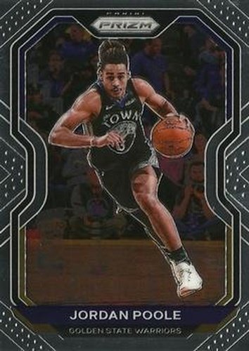 #147 Jordan Poole - Golden State Warriors - 2020-21 Panini Prizm Basketball