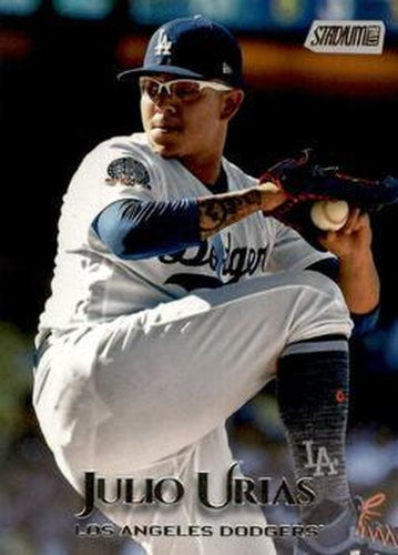 #147 Julio Urias - Los Angeles Dodgers - 2019 Stadium Club Baseball