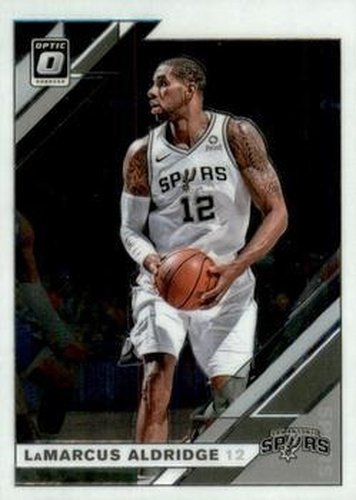 #147 LaMarcus Aldridge - San Antonio Spurs - 2019-20 Donruss Optic Basketball