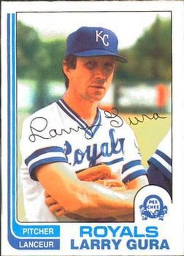 #147 Larry Gura - Kansas City Royals - 1982 O-Pee-Chee Baseball