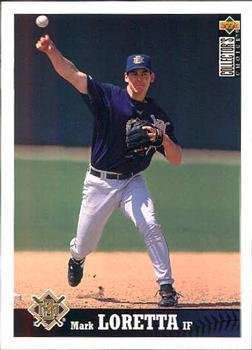 #147 Mark Loretta - Milwaukee Brewers - 1997 Collector's Choice Baseball