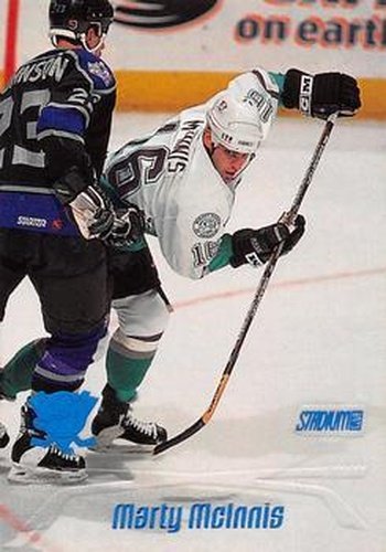 #147 Marty McInnis - Anaheim Mighty Ducks - 1999-00 Stadium Club Hockey