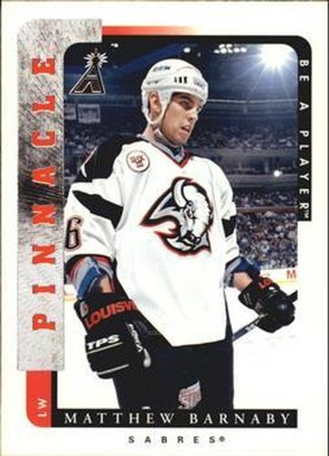 #147 Matthew Barnaby - Buffalo Sabres - 1996-97 Pinnacle Be a Player Hockey