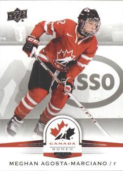 #147 Meghan Agosta-Marciano - Canada - 2014-15 Upper Deck Team Canada Juniors Hockey