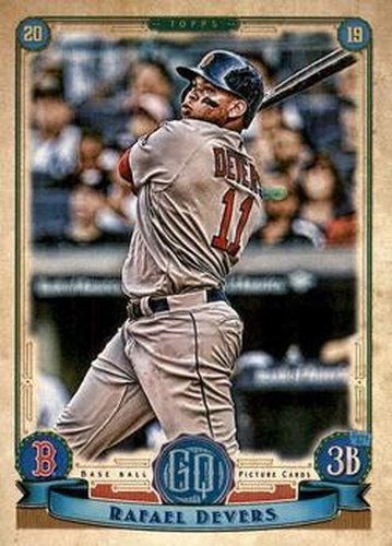 #147 Rafael Devers - Boston Red Sox - 2019 Topps Gypsy Queen Baseball