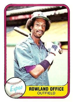 #147 Rowland Office - Montreal Expos - 1981 Fleer Baseball