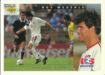 #147 Roy Wegerle - USA - 1993 Upper Deck World Cup Preview English/Spanish Soccer