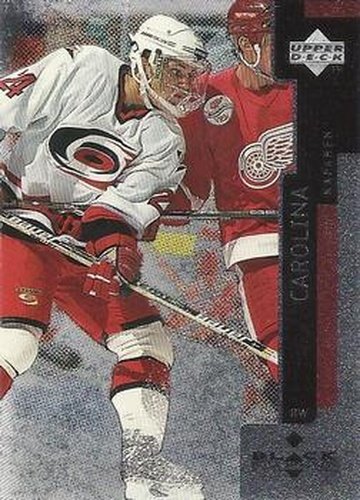 #147 Sami Kapanen - Carolina Hurricanes - 1997-98 Upper Deck Black Diamond Hockey