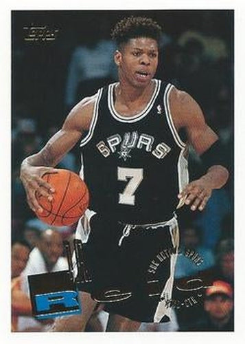 #147 J.R. Reid - San Antonio Spurs - 1995-96 Topps Basketball