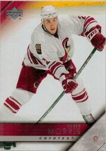 #147 Derek Morris - Phoenix Coyotes - 2005-06 Upper Deck Hockey