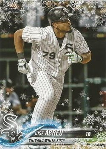 #HMW147 Jose Abreu - Chicago White Sox - 2018 Topps Holiday Baseball