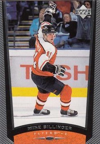 #147 Mike Sillinger - Philadelphia Flyers - 1998-99 Upper Deck Hockey