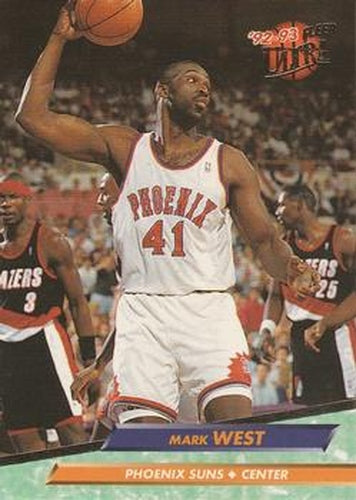 #147 Mark West - Phoenix Suns - 1992-93 Ultra Basketball