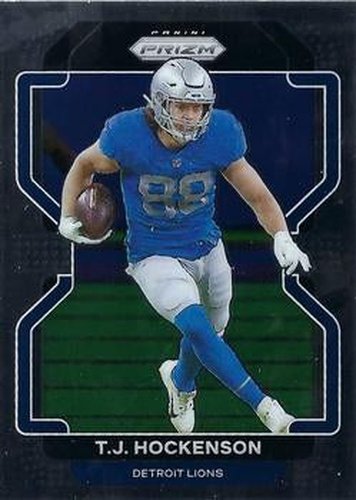 #147 T.J. Hockenson - Detroit Lions - 2021 Panini Prizm Football