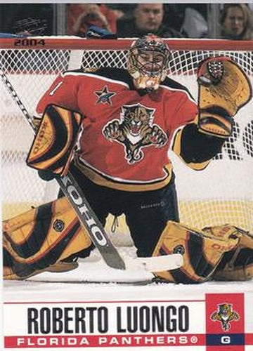 #147 Roberto Luongo - Florida Panthers - 2003-04 Pacific Hockey