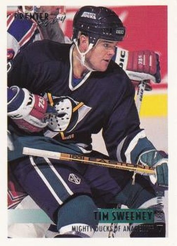 #147 Tim Sweeney - Anaheim Mighty Ducks - 1994-95 O-Pee-Chee Premier Hockey